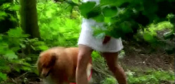  Teen gets sixty nine and pounding from senior in woods
